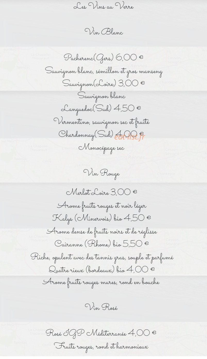 Restaurant Carpe Diem — carte page 4