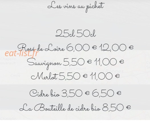 Restaurant Carpe Diem — carte page 5