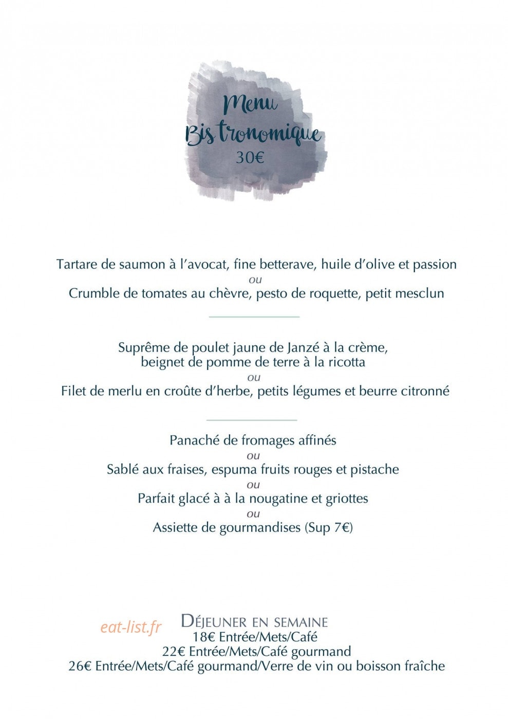 La Vieille Auberge — carte page 3