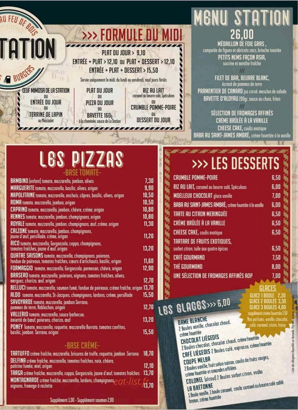 La Station — carte page 2