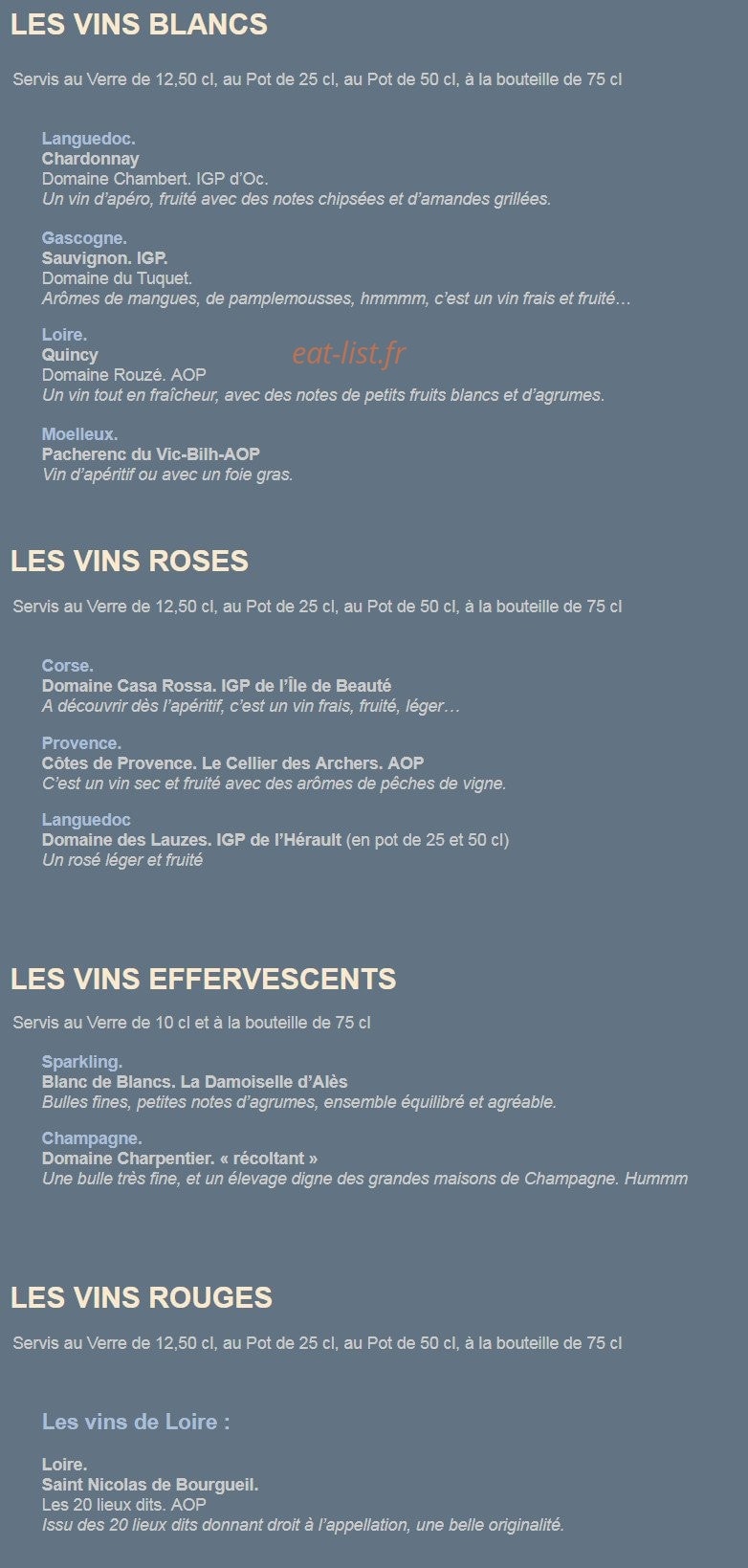 Le Castel — carte page 11