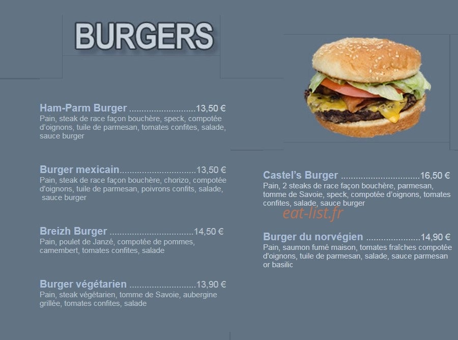 Le Castel — carte page 1