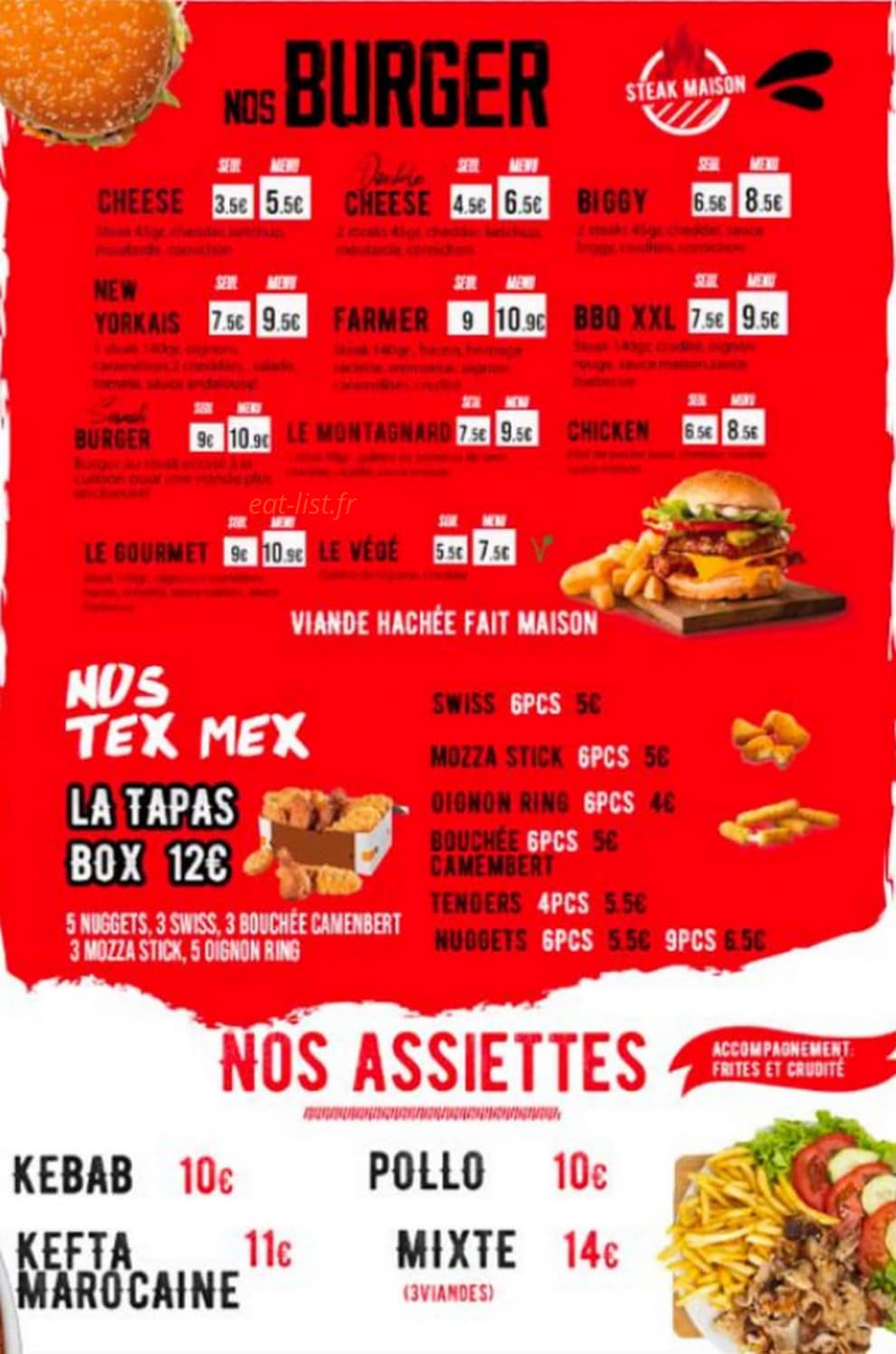 Pizza Mia — carte page 3