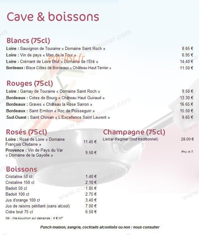 So Exquis — carte page 6