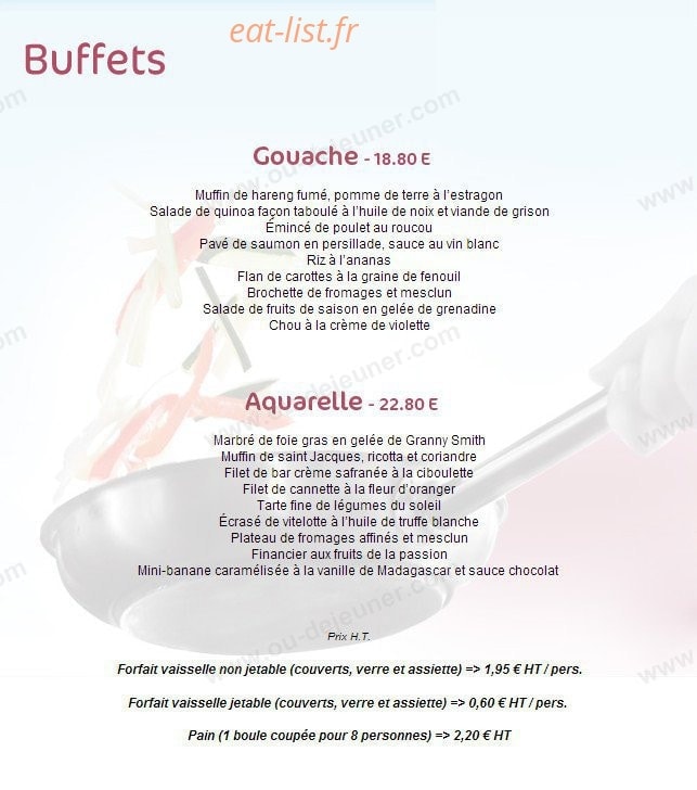 So Exquis — carte page 4