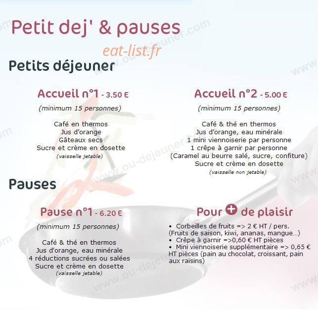 So Exquis — carte page 5