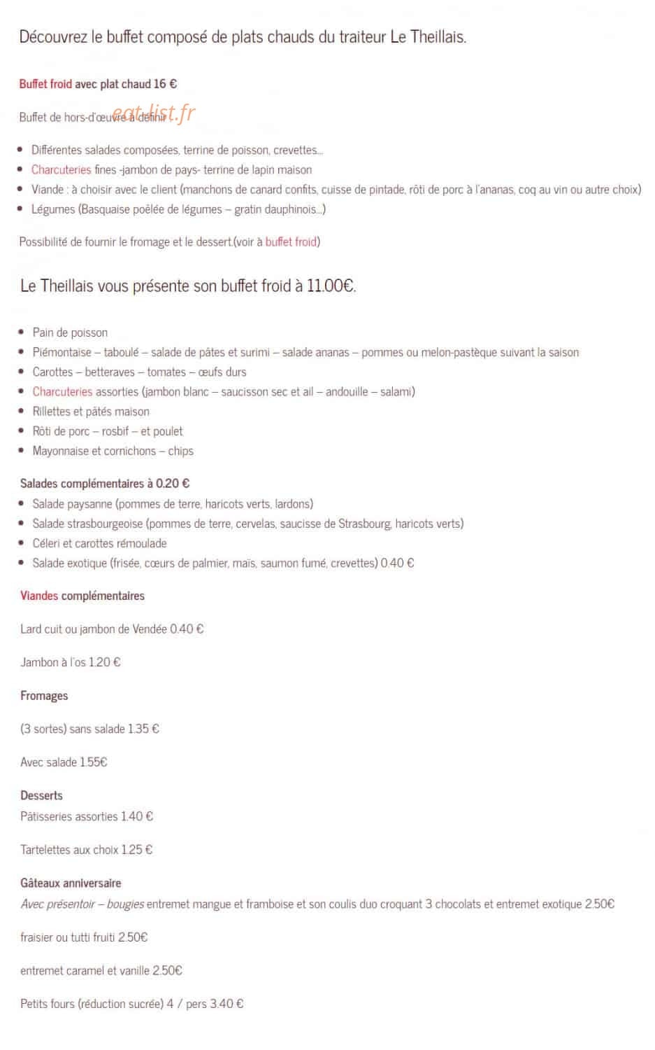 Le Theillais — carte page 5
