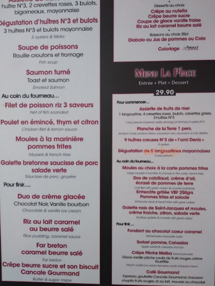 La Place — carte page 1