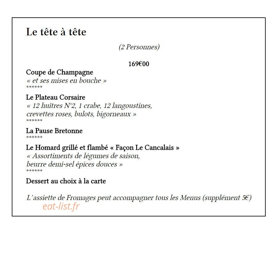 Le Cancalais — carte page 8