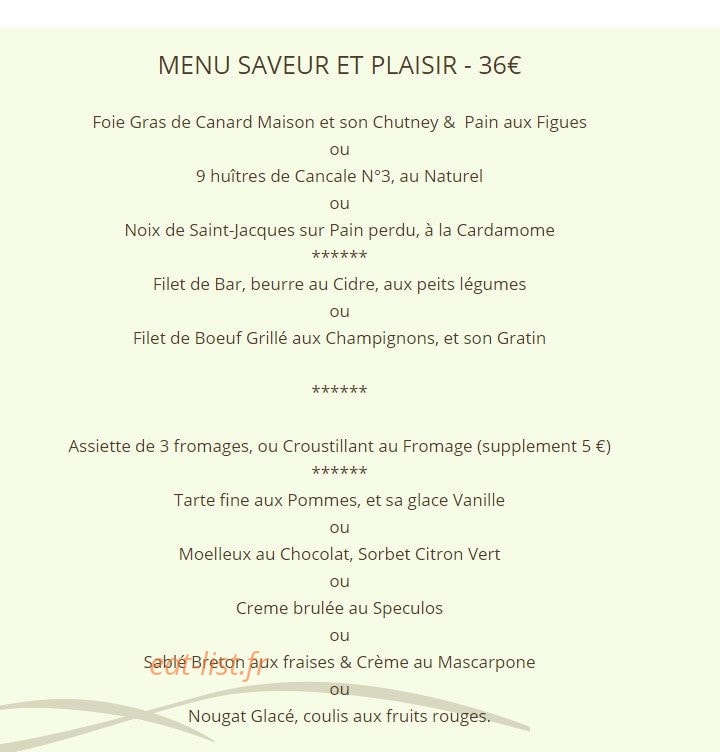 La Terrasse — carte page 3