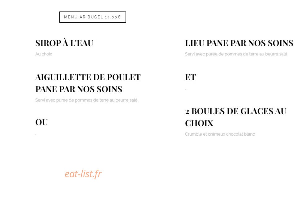 Le Relais de la Rance — carte page 5