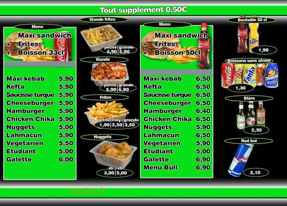 Antalya Kebab — carte page 2