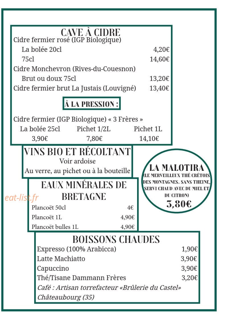 La Broustal — carte page 8