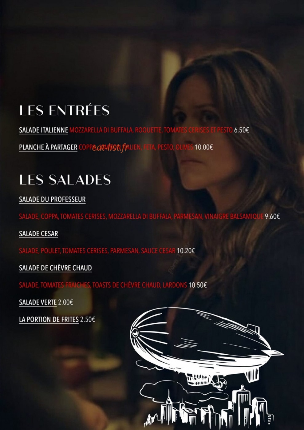 La casa de pizza — carte page 1