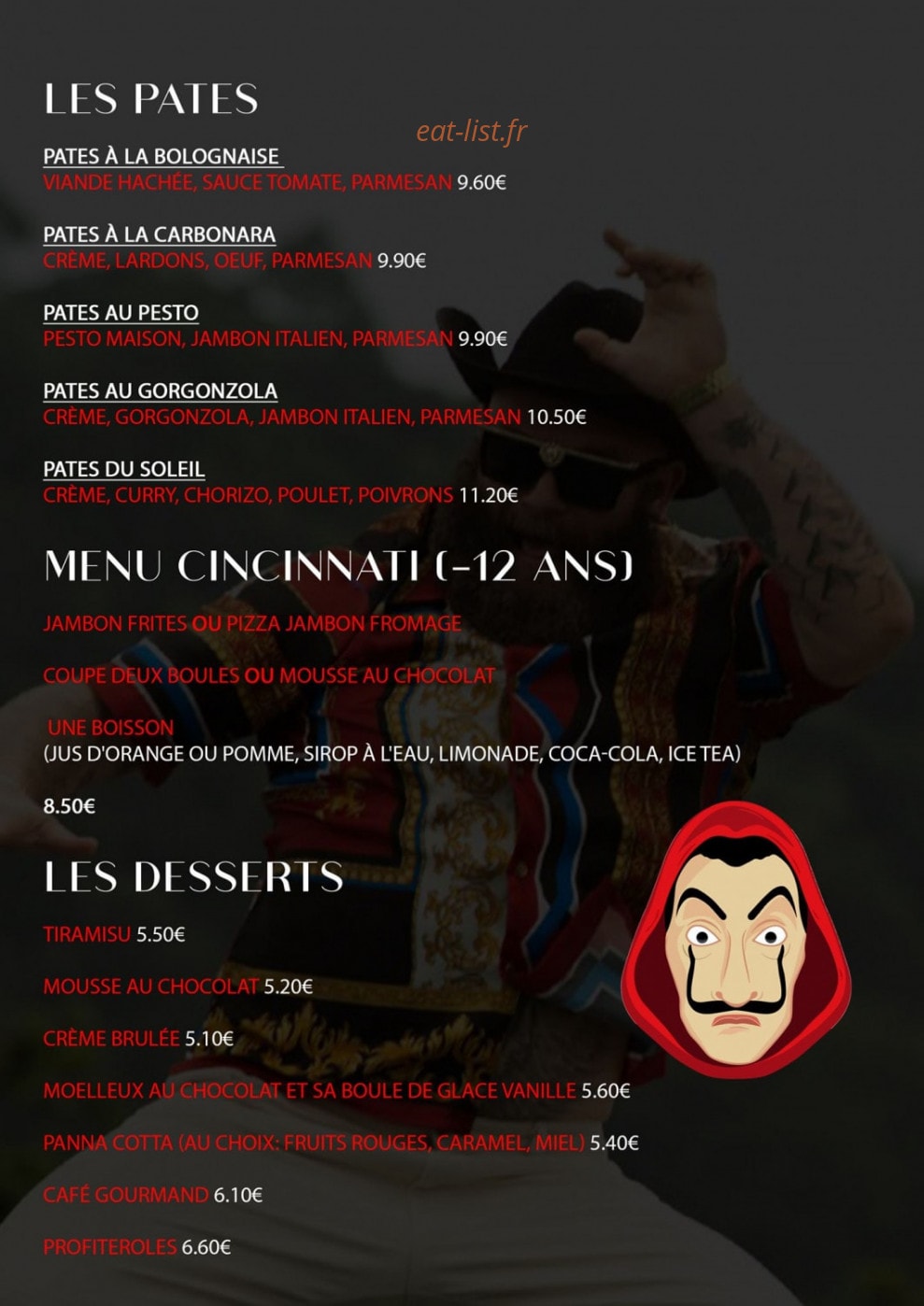 La casa de pizza — carte page 5