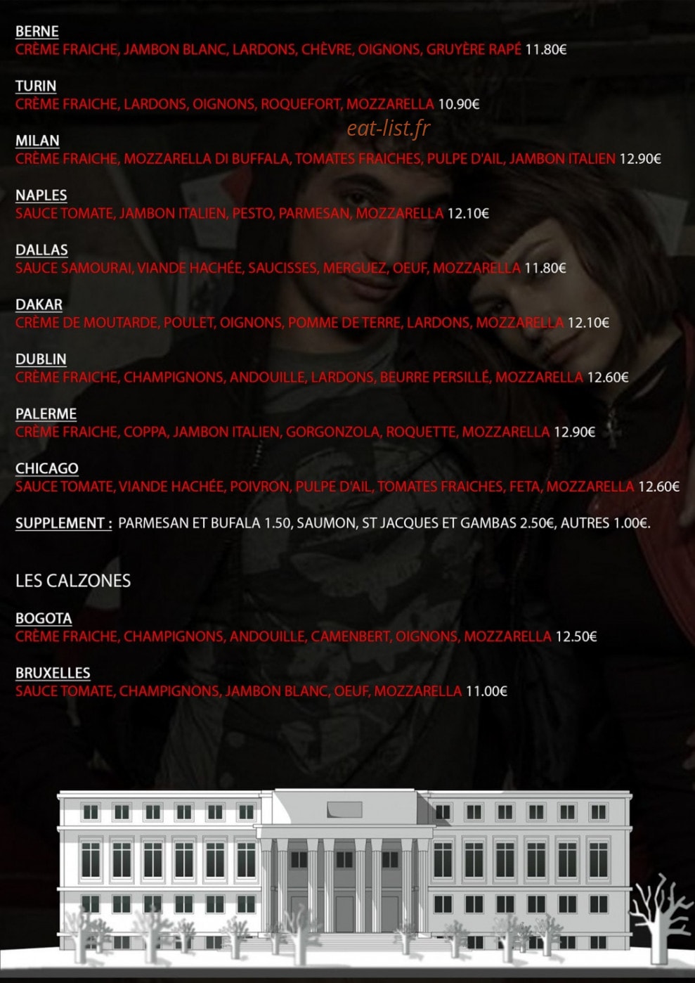 La casa de pizza — carte page 4