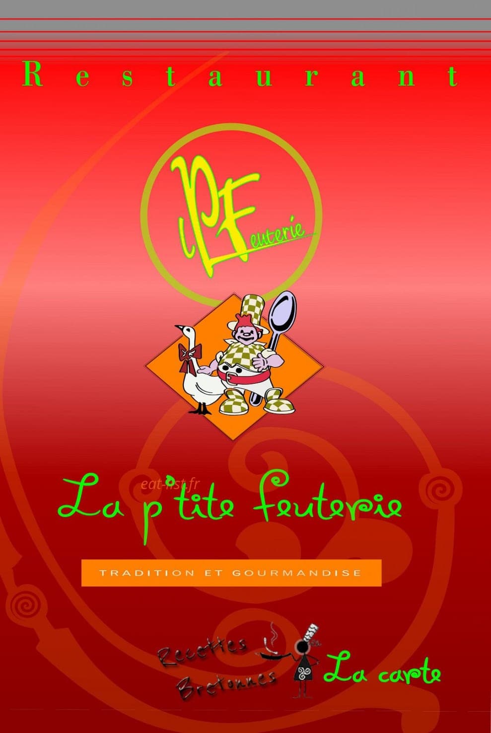 La p'tite feuterie — carte page 1