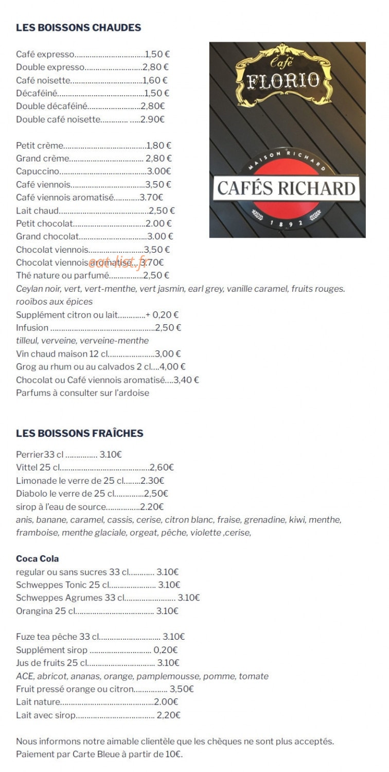 Le Glacier — carte page 8