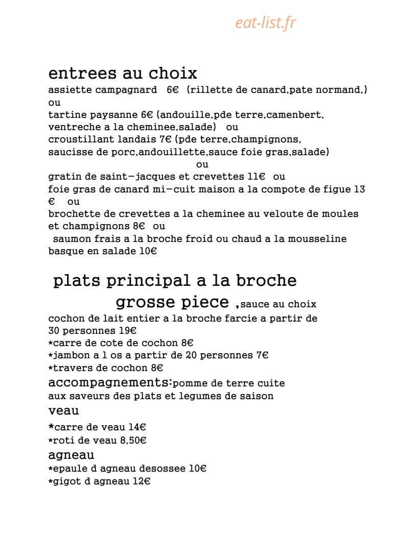 Le Saint-Léonard — carte page 1