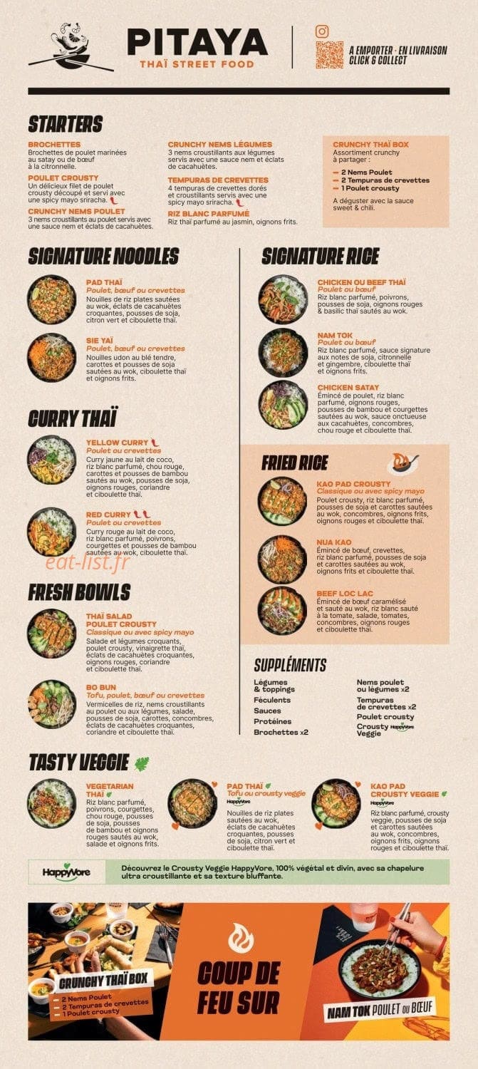 Pitaya — carte page 1