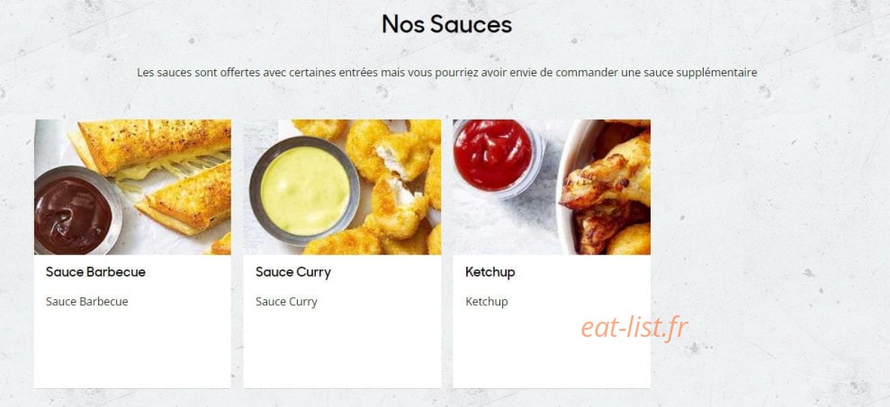 Pizza Hut — carte page 10