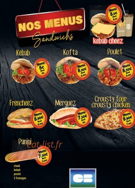 Frencheez — carte page 4