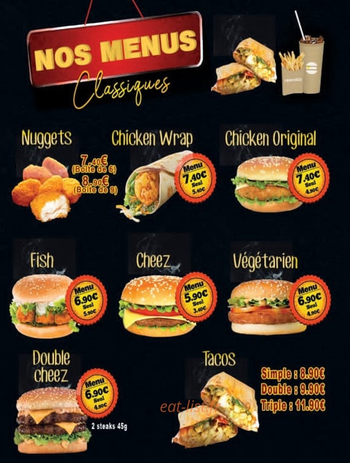 Frencheez — carte page 1