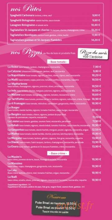 L'instant. — carte page 4