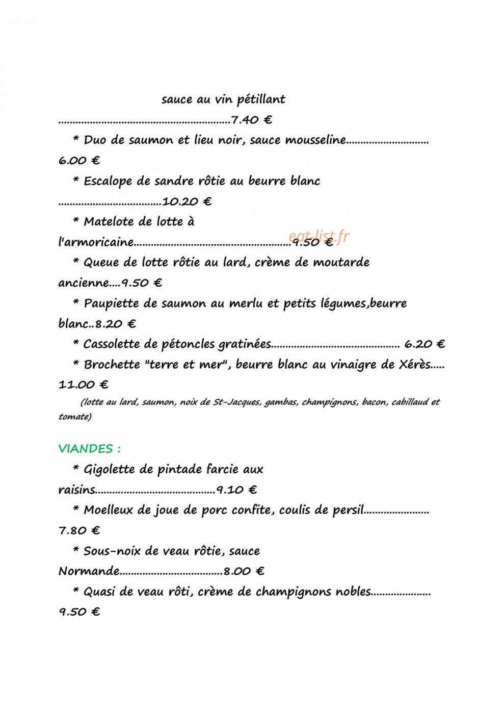 Le Kercé-Ine — carte page 10