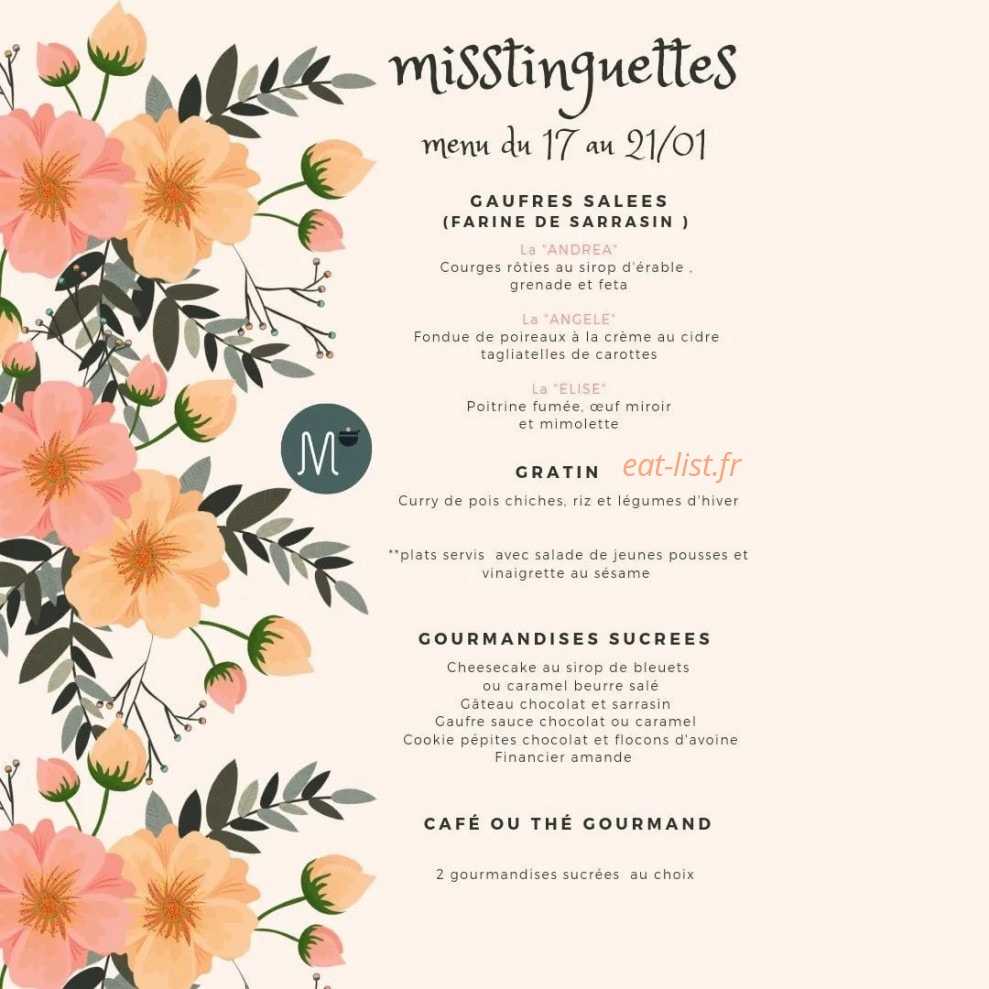 Misstinguettes — carte page 1