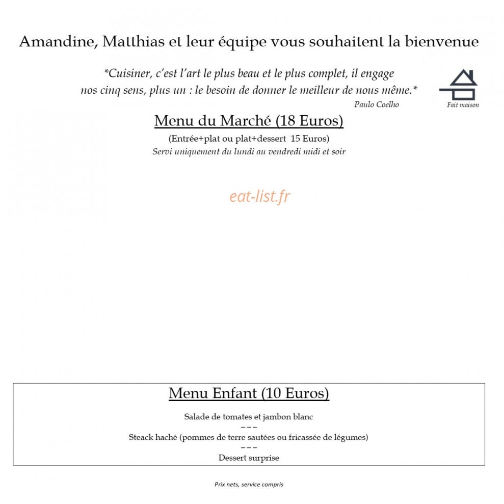 Bel Air — carte page 1