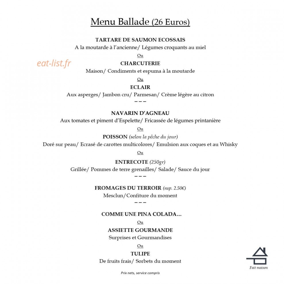 Bel Air — carte page 2