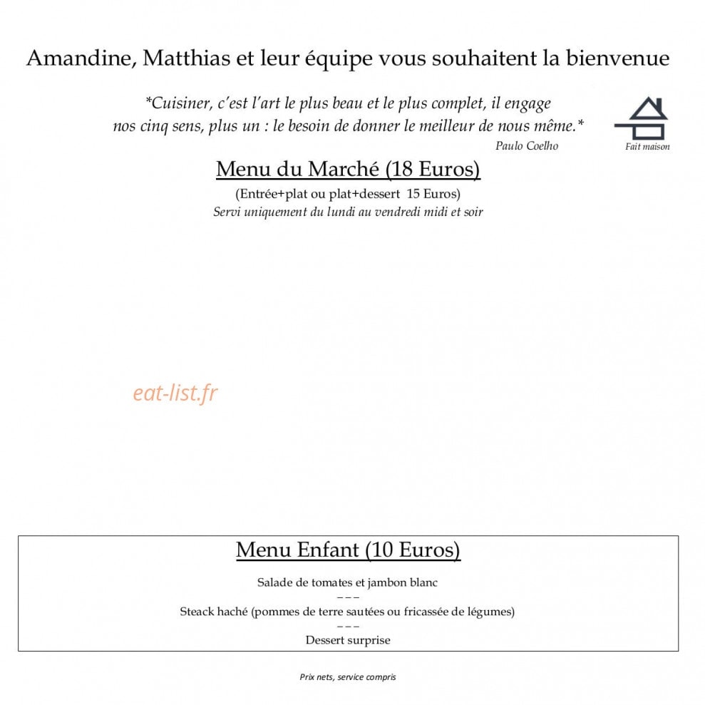 Bel Air — carte page 1