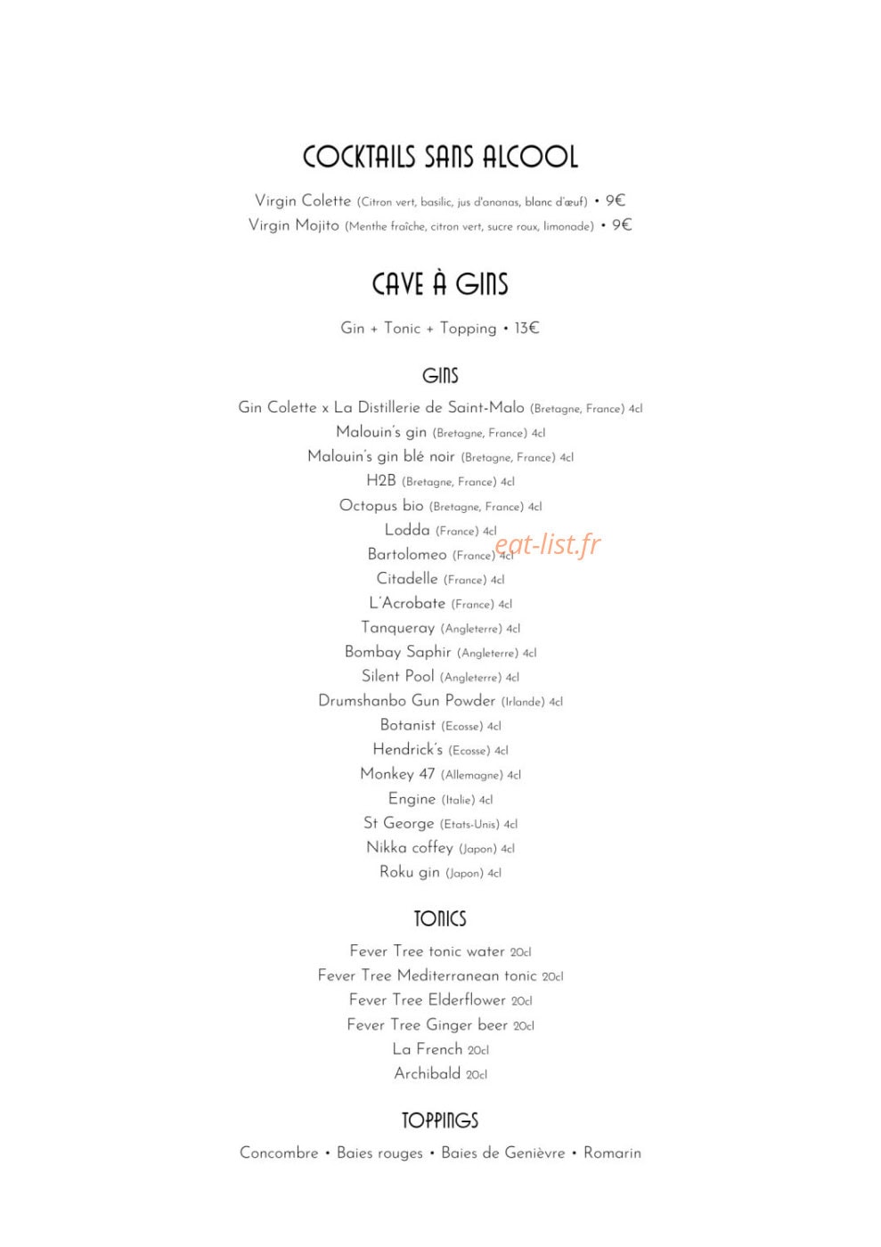 Colette — carte page 8