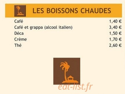 Pizzeria l'Escondida — carte page 5