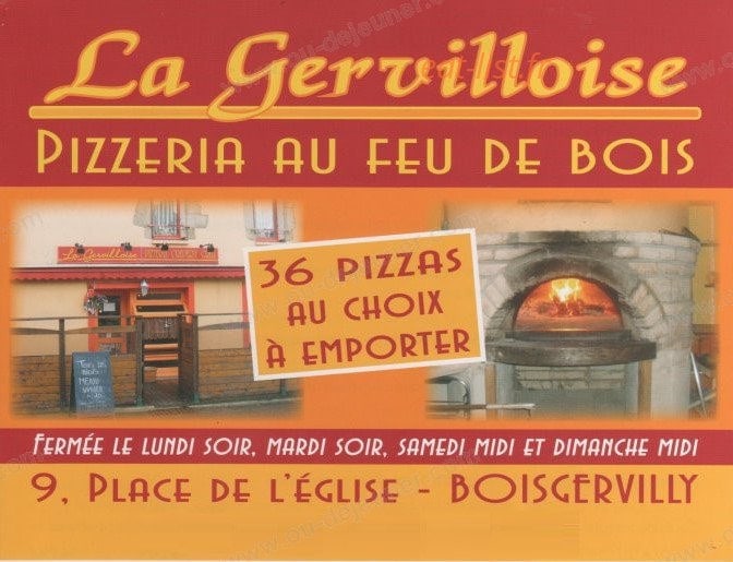 La Gervilloise — carte page 1