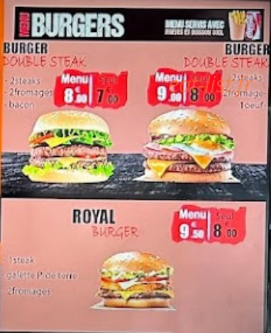Au Bon Kebab — carte page 6