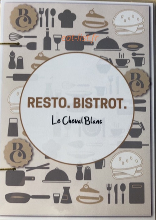 Bistrot Le CB — carte page 1