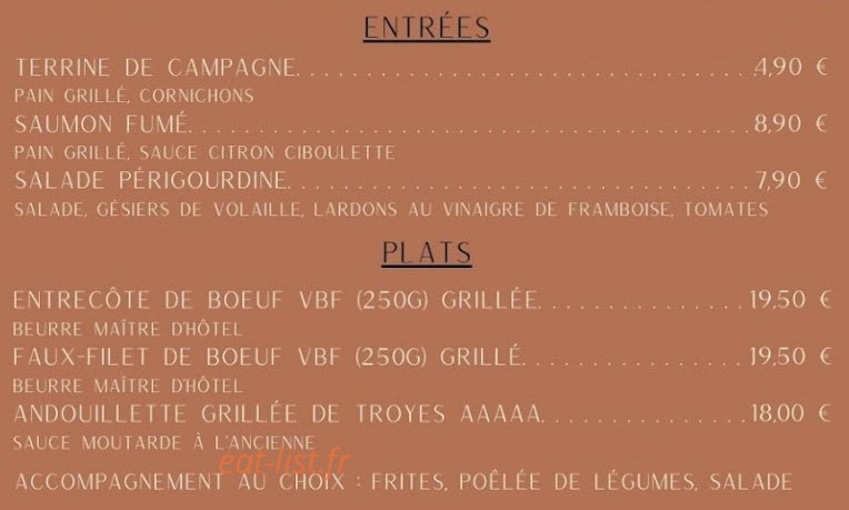 Le Pressoir des Cherbault — carte page 1