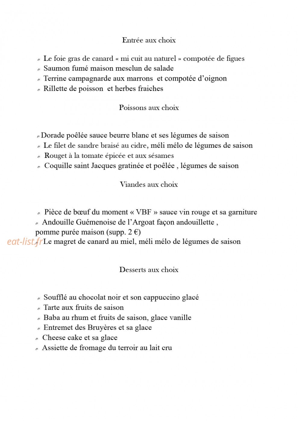 Les bruyères — carte page 2