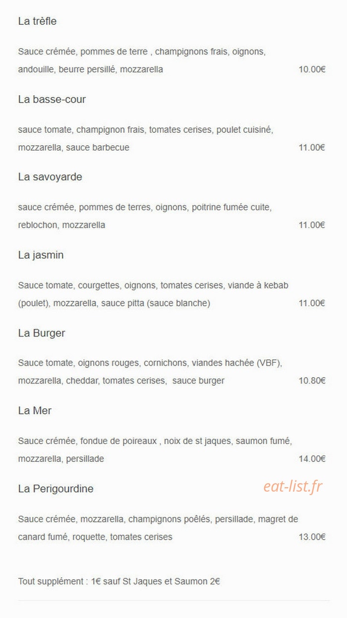 Iliz kafé — carte page 4