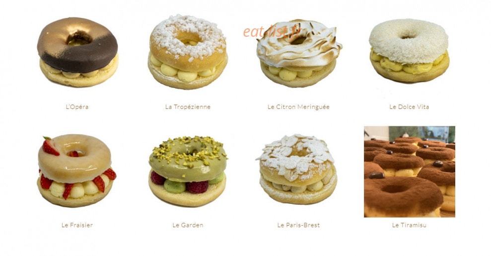Bakin'Donuts — carte page 3