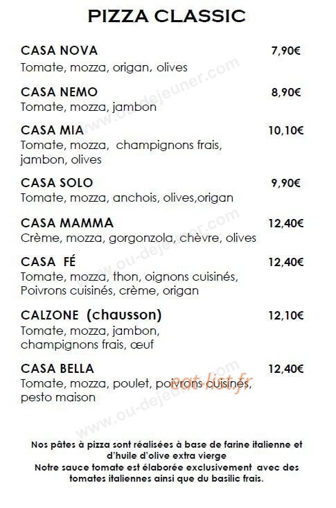 Casa Cosi — carte page 6