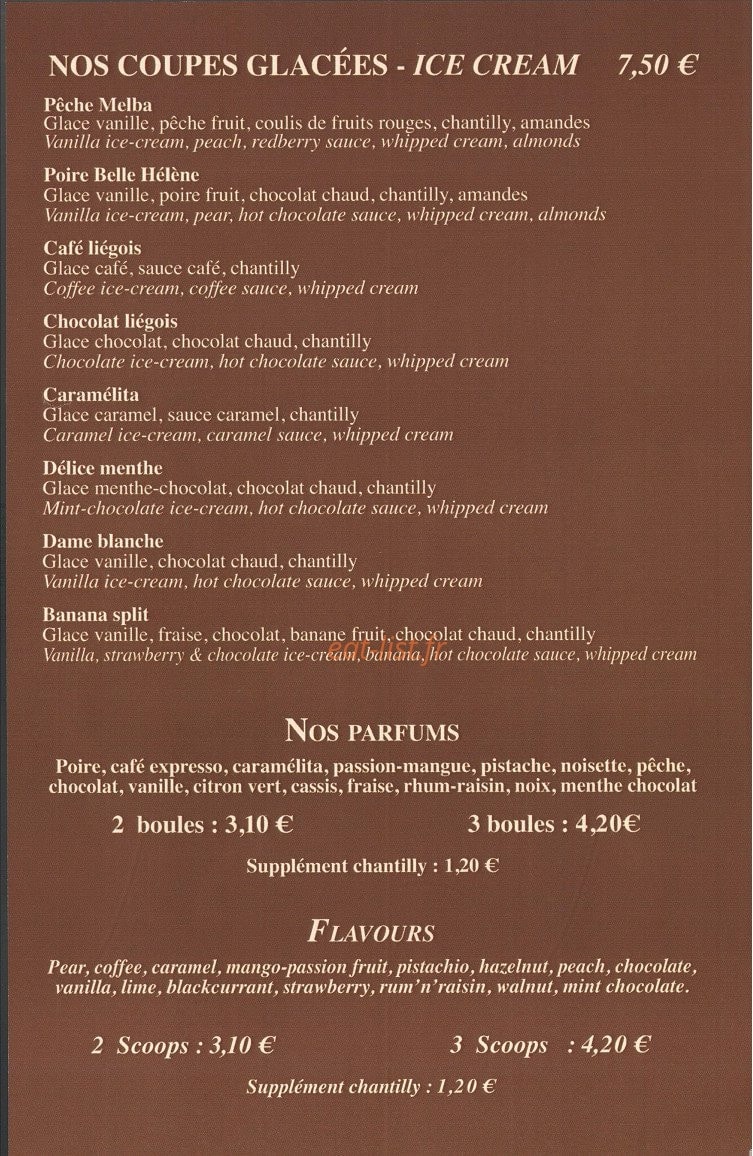 Crêperie Le Marché — carte page 5
