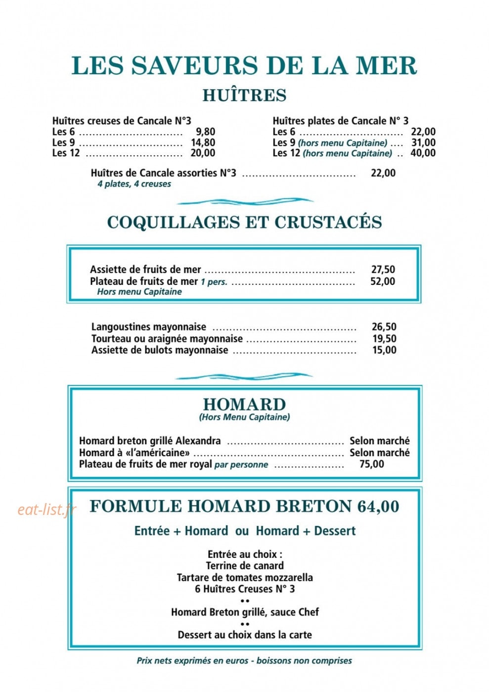 Hôtel Alexandra — carte page 3