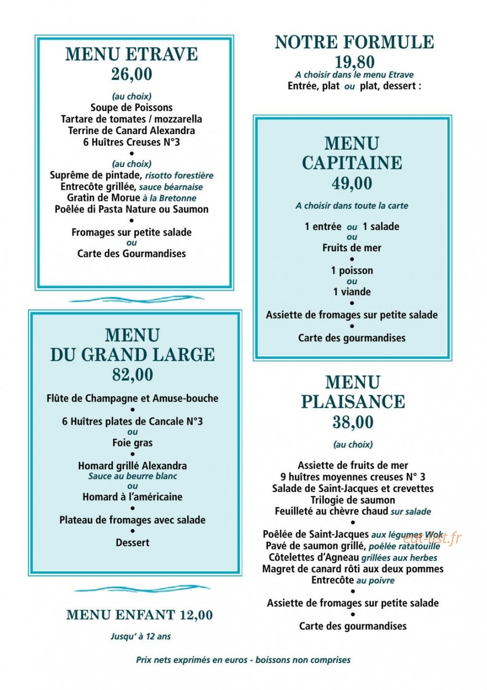 Hôtel Alexandra — carte page 4