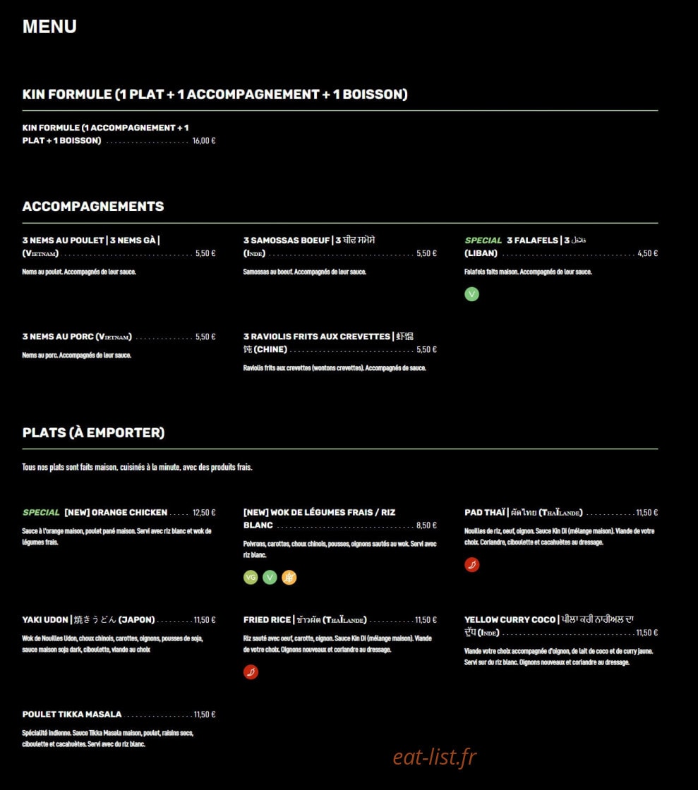 Kin Di — carte page 1