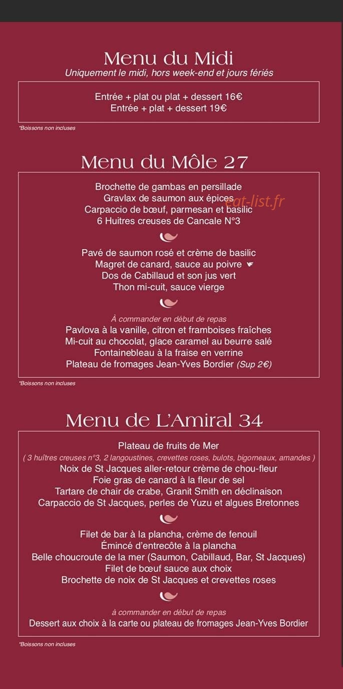L'Amiral — carte page 5