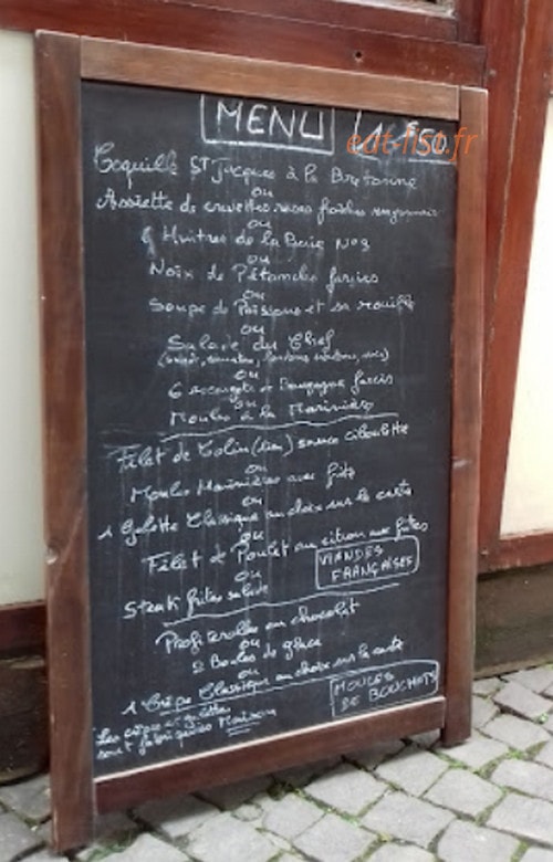 L'Aquarelle — carte page 1