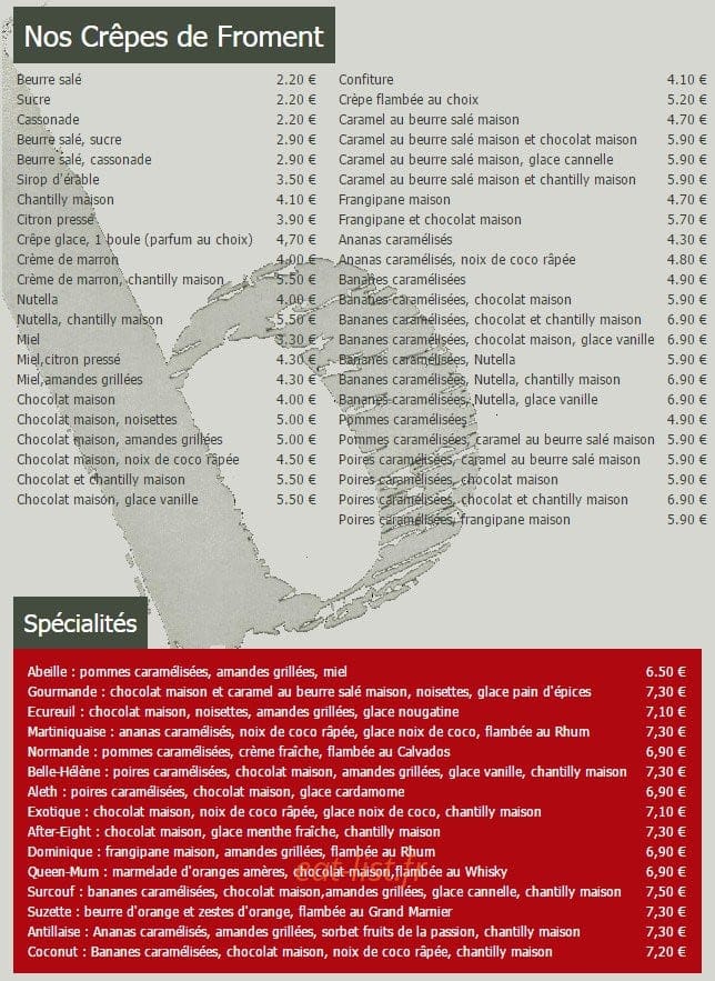 La Brigantine — carte page 2